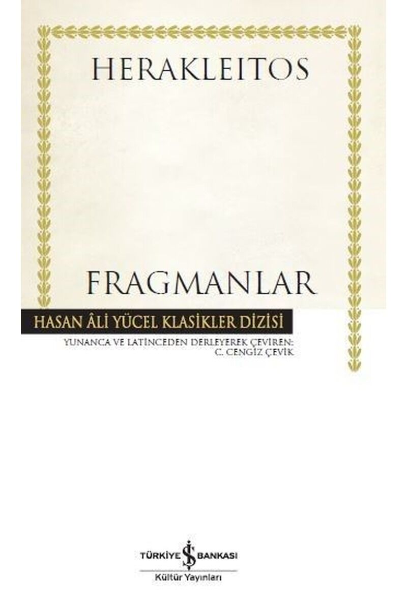 Fragmanlar-Hasan Ali Yücel Klasikle, Clz - HERAKLEITOS
