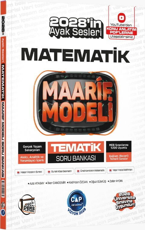 ÇAP ÜNİHAZ. MAARİF TEMATİK S.B. MATEMATİK - 2026