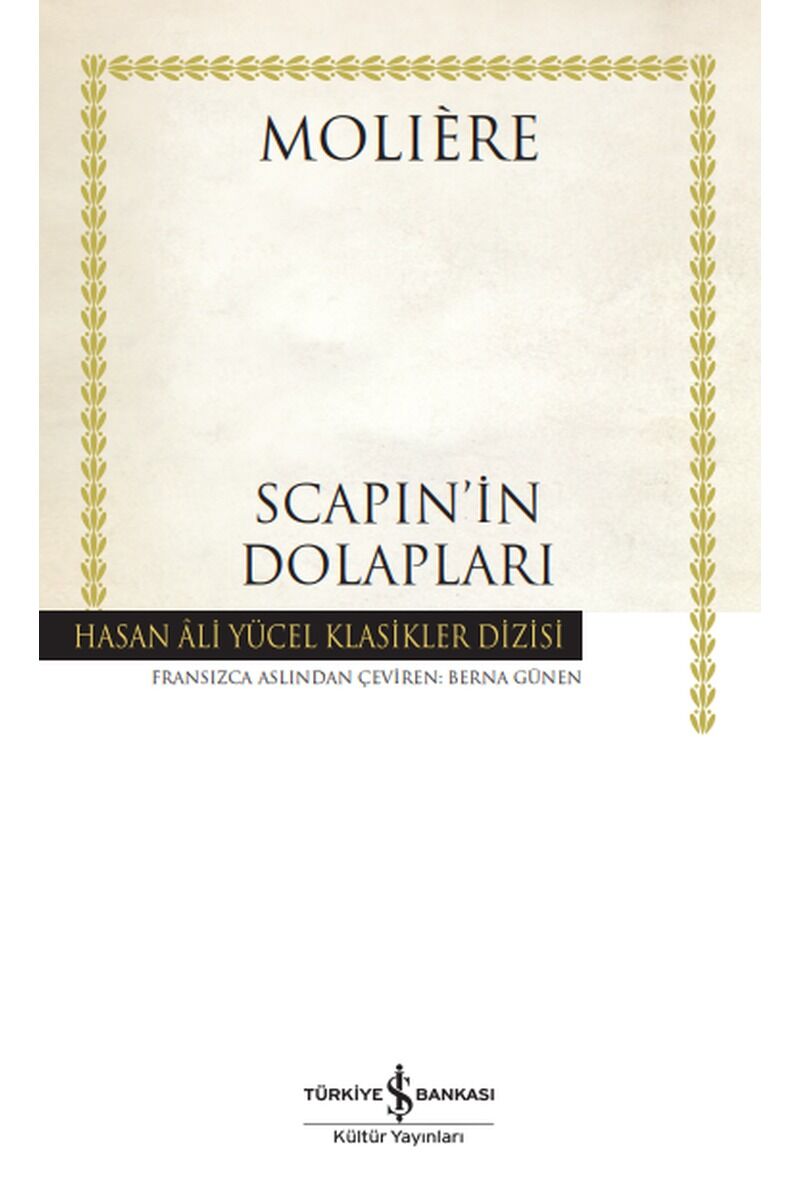 Scapin'in Dolapları-Hasan Ali Yücel, Clt - MOLIERE