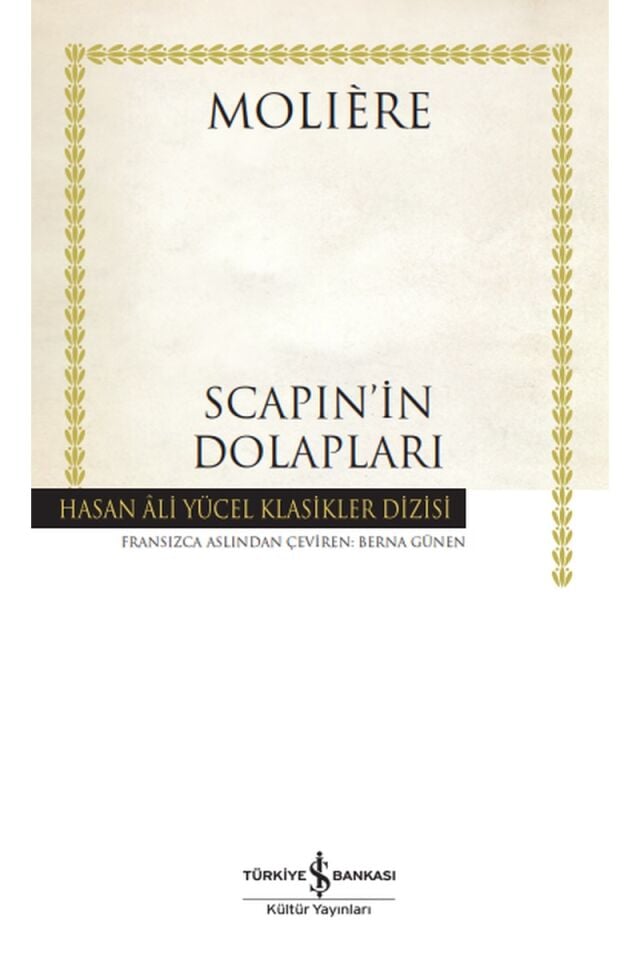 Scapin'in Dolapları-Hasan Ali Yücel, Clt - MOLIERE