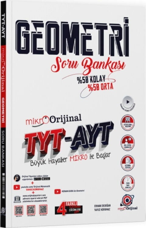 MİKRO ORİJİNAL YKS TYT AYT S.B. GEOMETRİ -