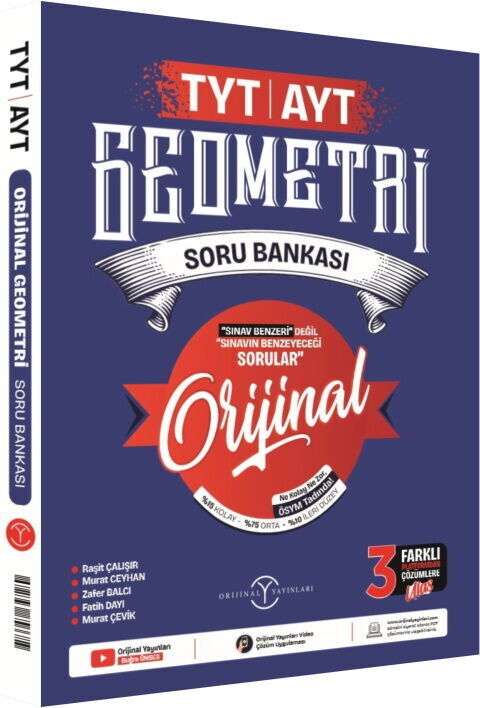 ORİJİNAL YKS TYT AYT S.B. GEOMETRİ -
