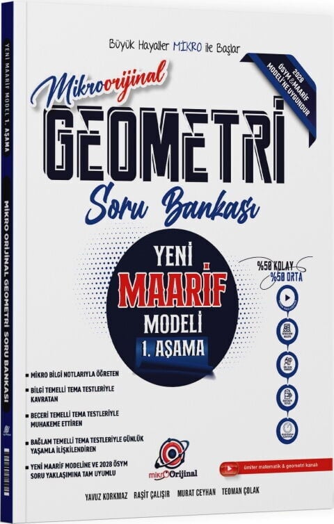 MİKRO ORİJİNAL TYT MAARİF S.B. GEOMETRİ 1 - 2026