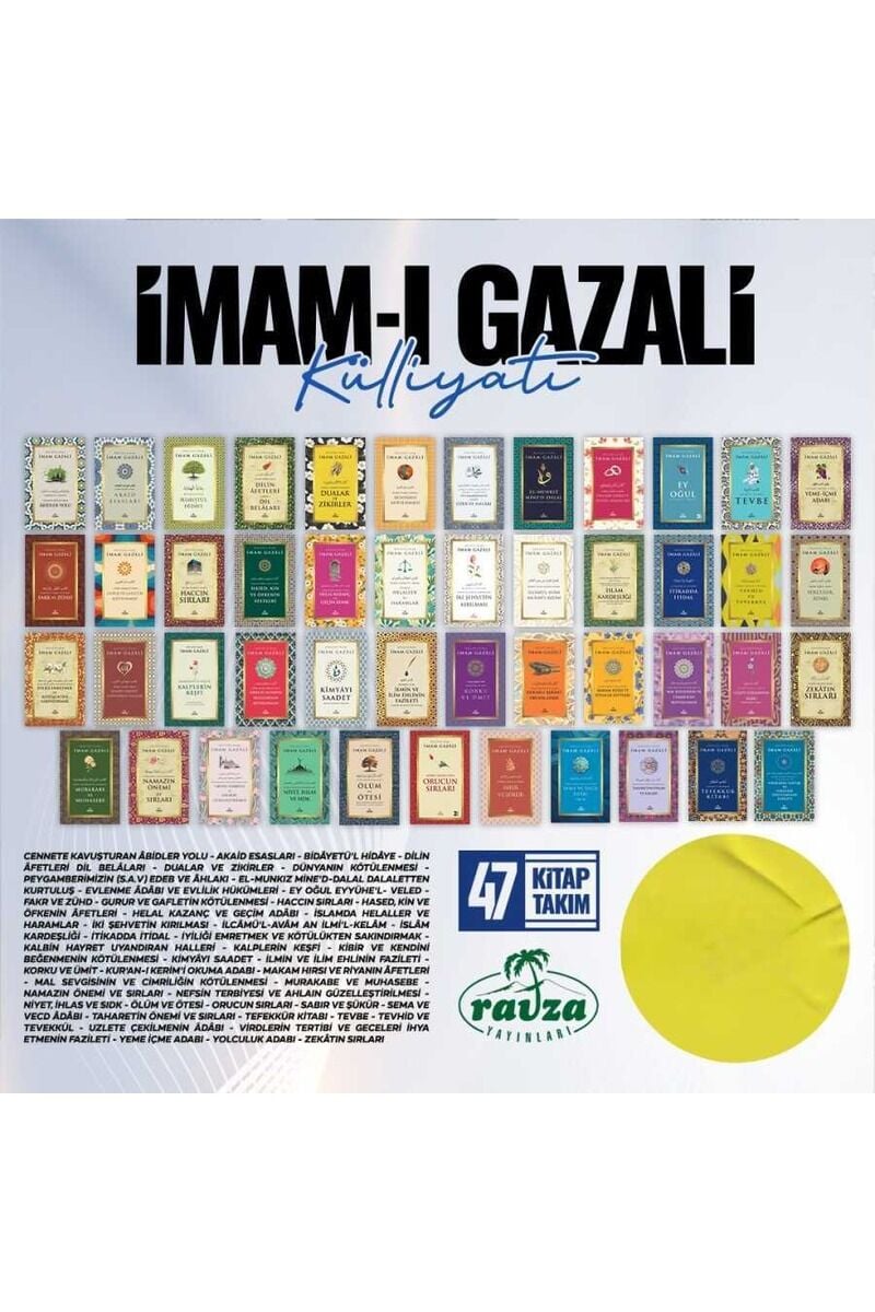 Gazali Külliyatı 47 Kitap Set