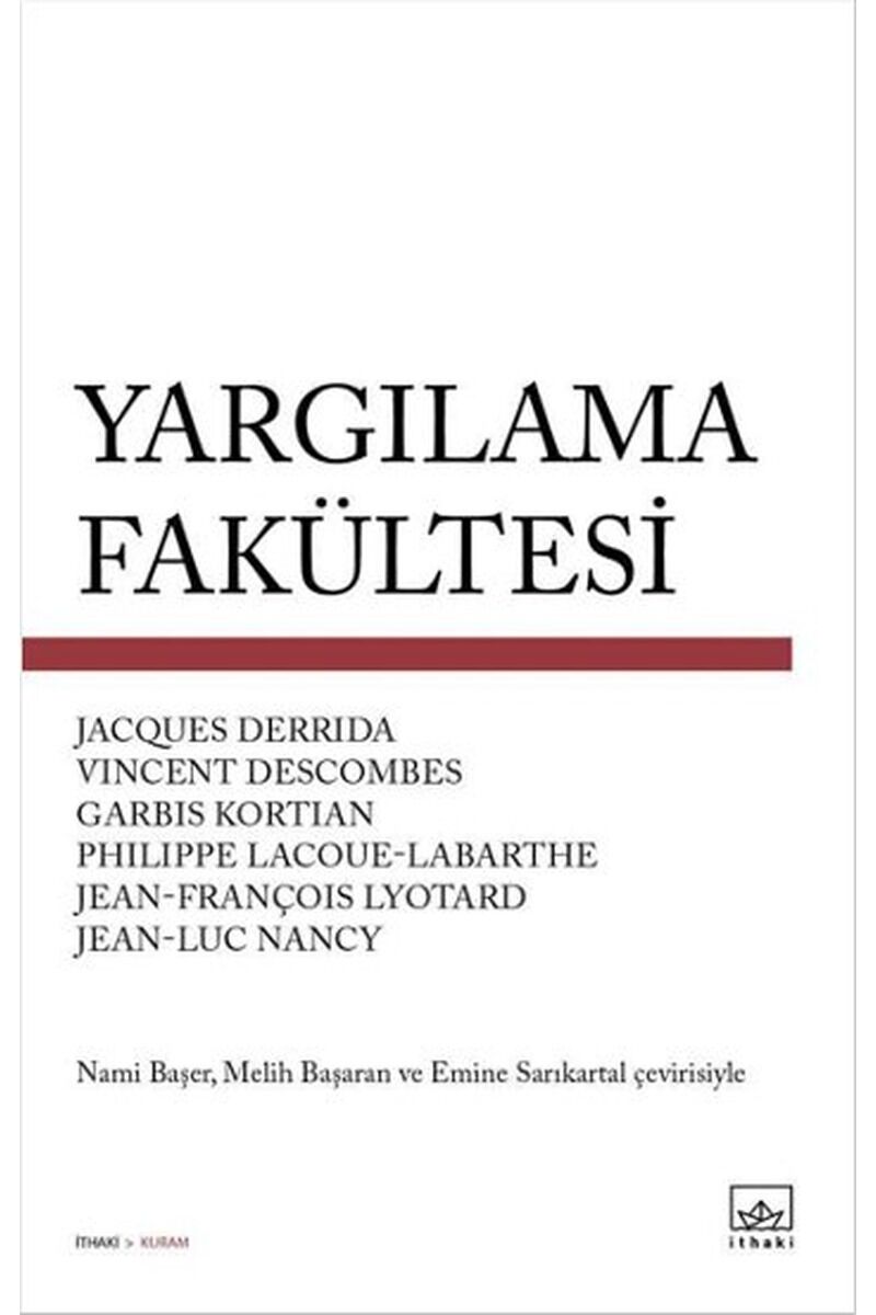Yargılama Fakültesi, Clz - EMINE SARIKARTAL