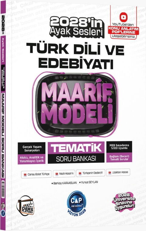 ÇAP ÜNİHAZ. MAARİF TEMATİK S.B. EDEBİYAT - 2026