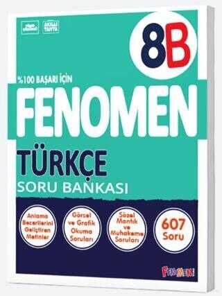 8. Sınıf LGS Türkçe Fenomen Soru Bankası