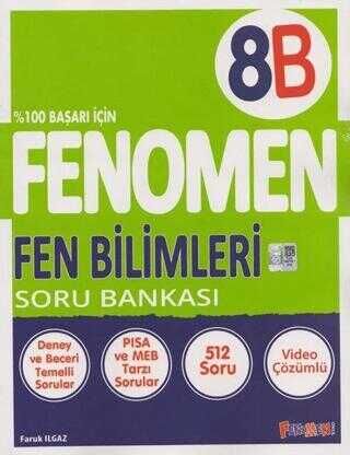 8 FENOMEN FEN BİLİMLERİ (B) SORU BANKASI