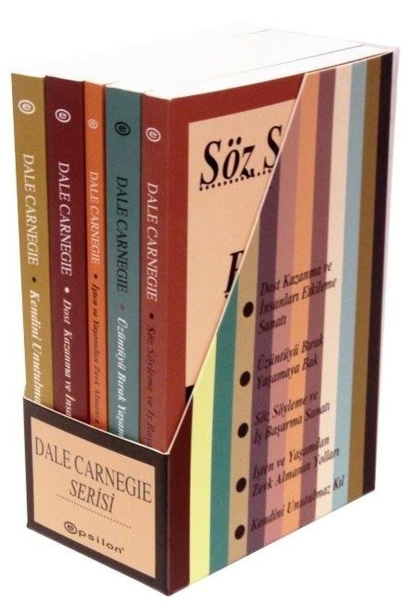 Dale Carnegie Serisi Seti-5 Kitap T, Clz - DALE CARNEGIE