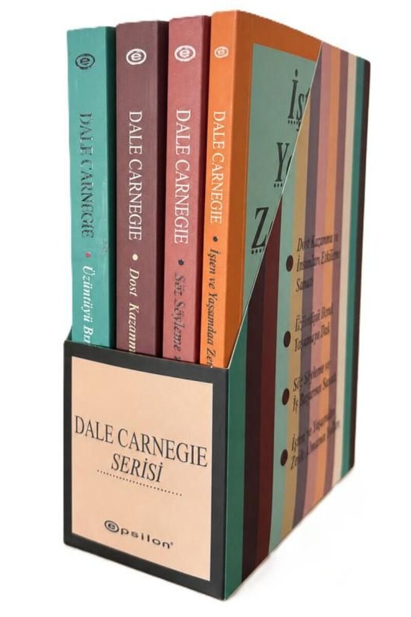 Dale Carnegie Seti - 4 Kitap Kutulu, Clz - DALE CARNEGIE