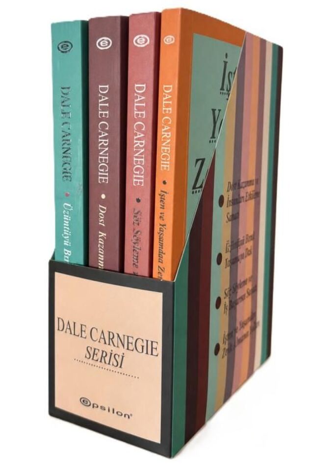 Dale Carnegie Seti - 4 Kitap Kutulu, Clz - DALE CARNEGIE