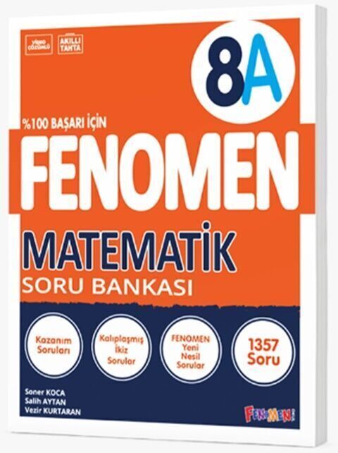 FENOMEN 8 MATEMATİK SORU BANKASI (A) YENİ