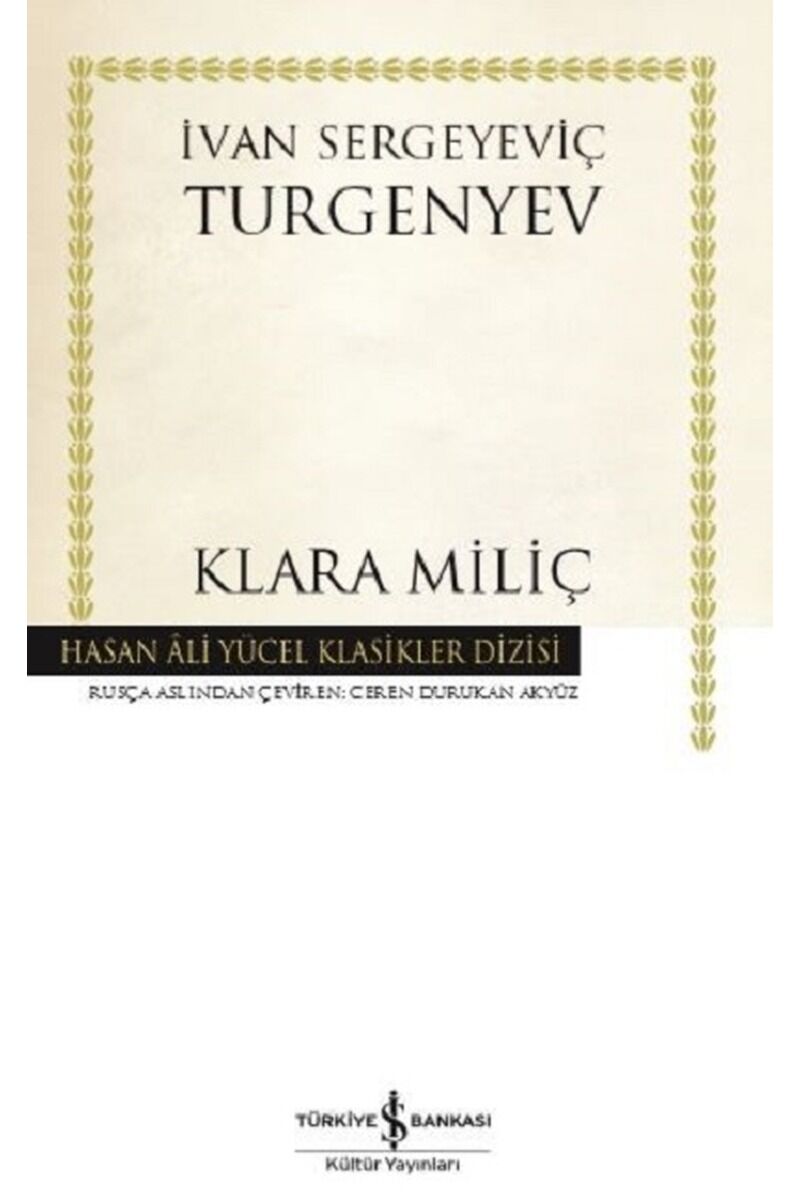 Klara Miliç, Clz - IVAN SERGEYEVIÇ TURGENYEV